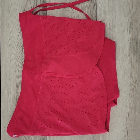 🛍Avia Womens Med Pink Running Compression Shorts Workout Activewear Athleisure - Picture 8 of 8